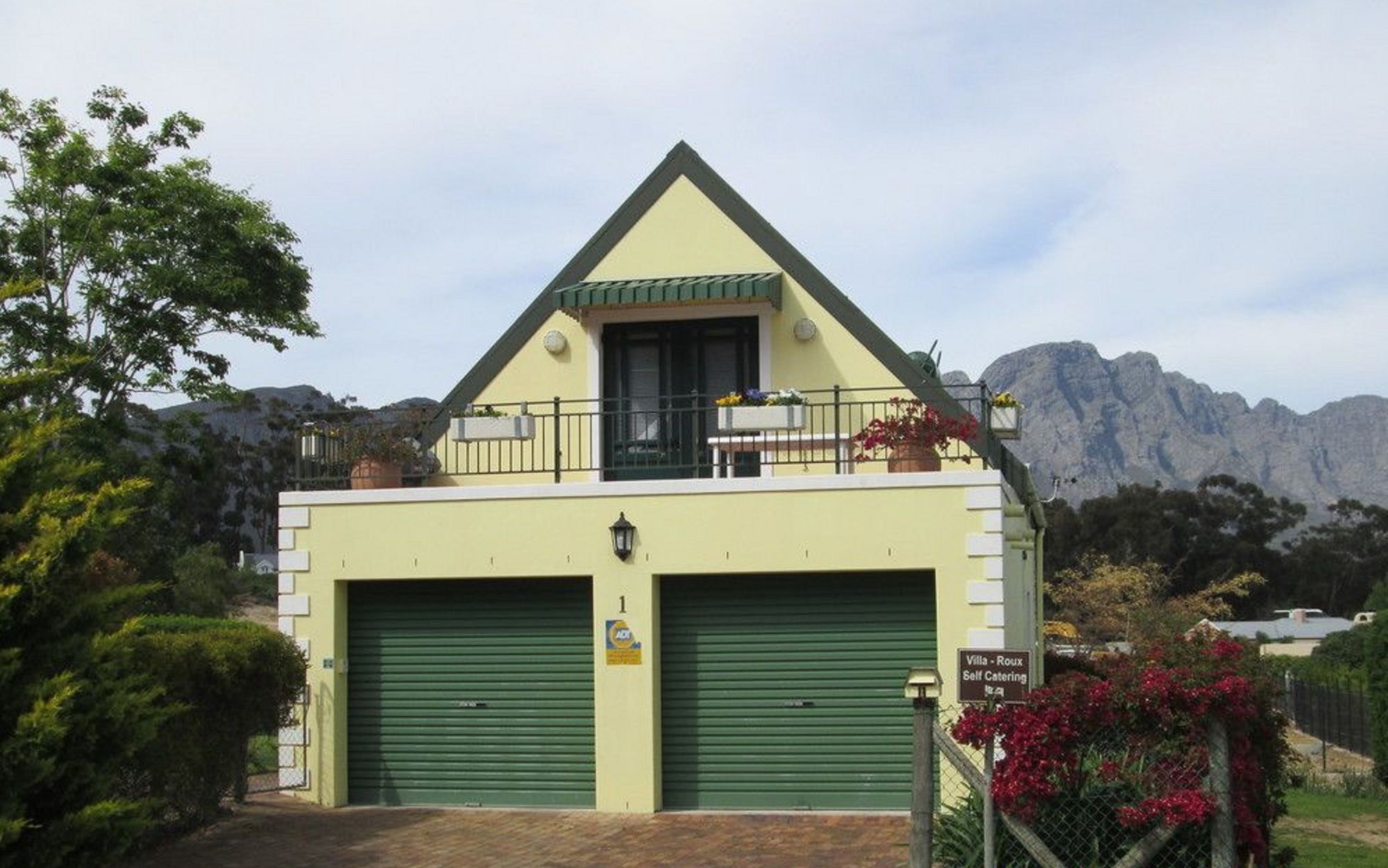 Villa-Roux Garden Cottage Franschhoek Exteriör bild