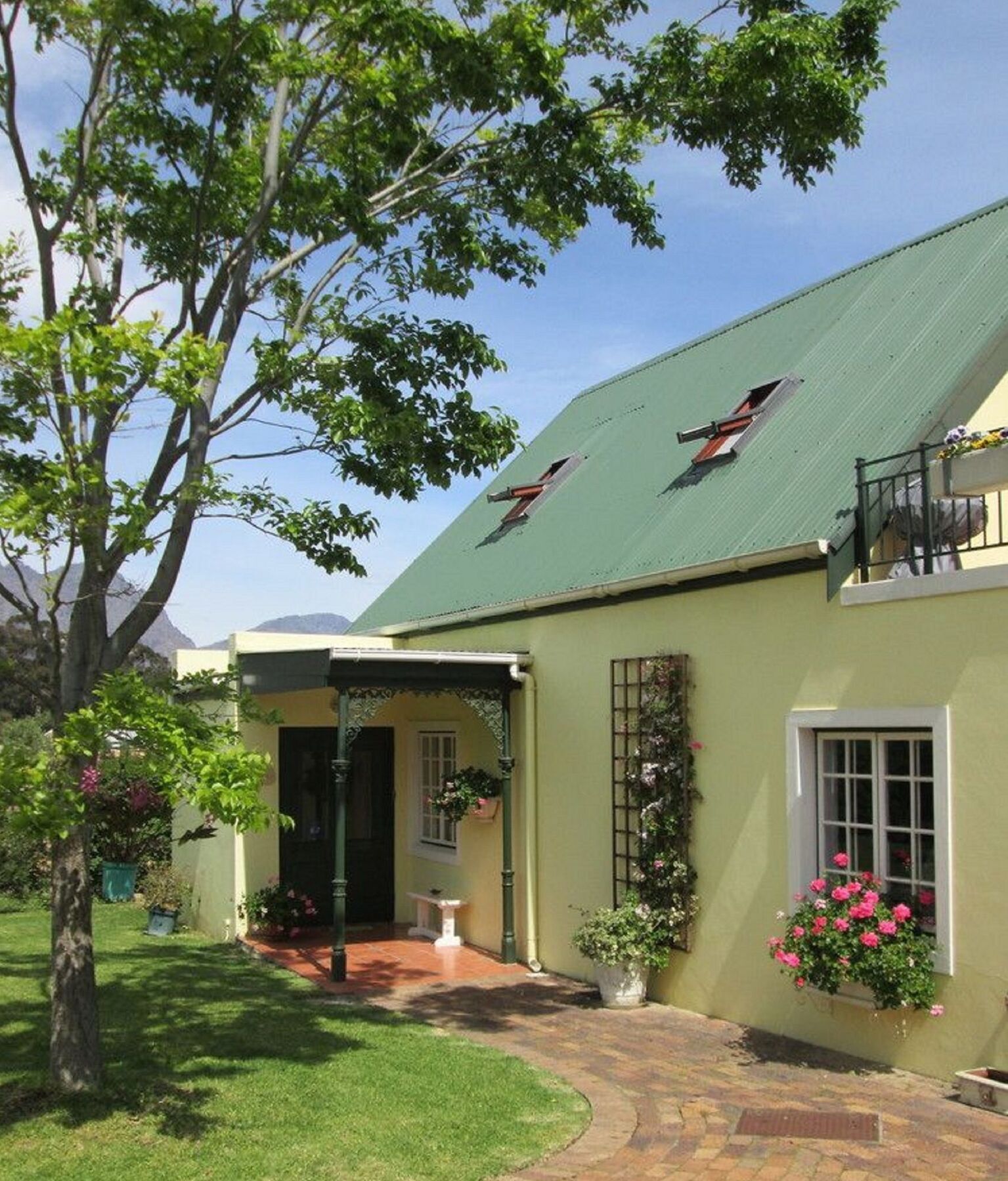Villa-Roux Garden Cottage Franschhoek Exteriör bild